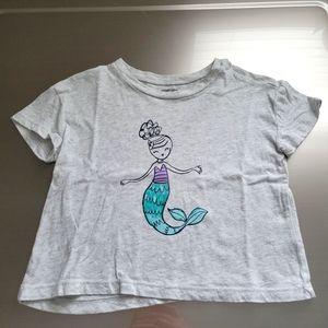 Gymboree mermaid crop top